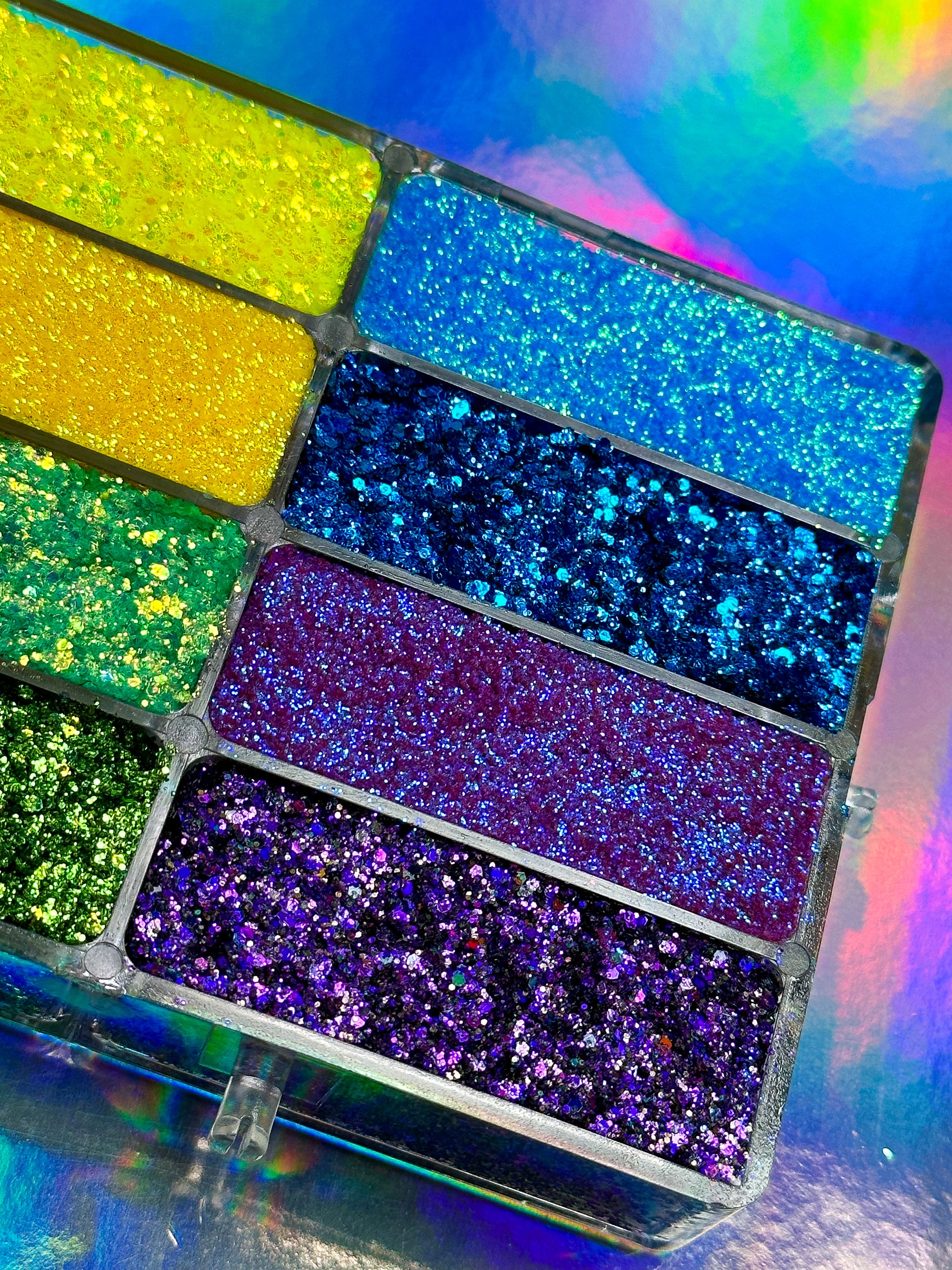 Rainbow Rush Glitter Palette