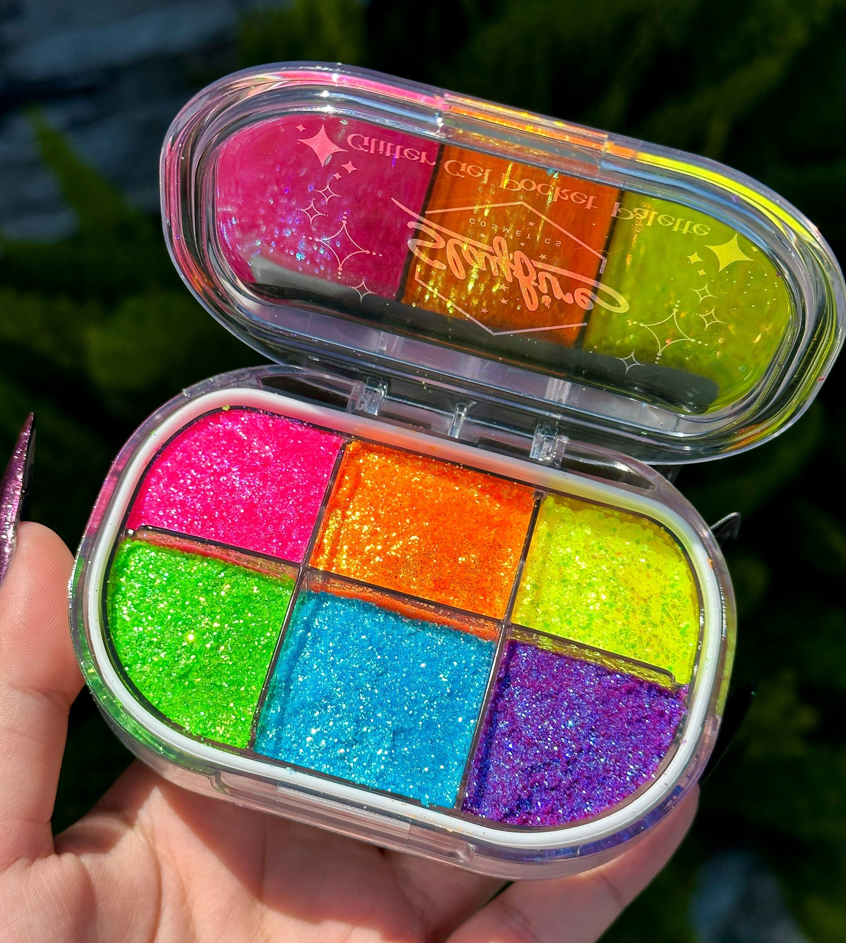 Technocolor - Glitter Gel Pocket Palette