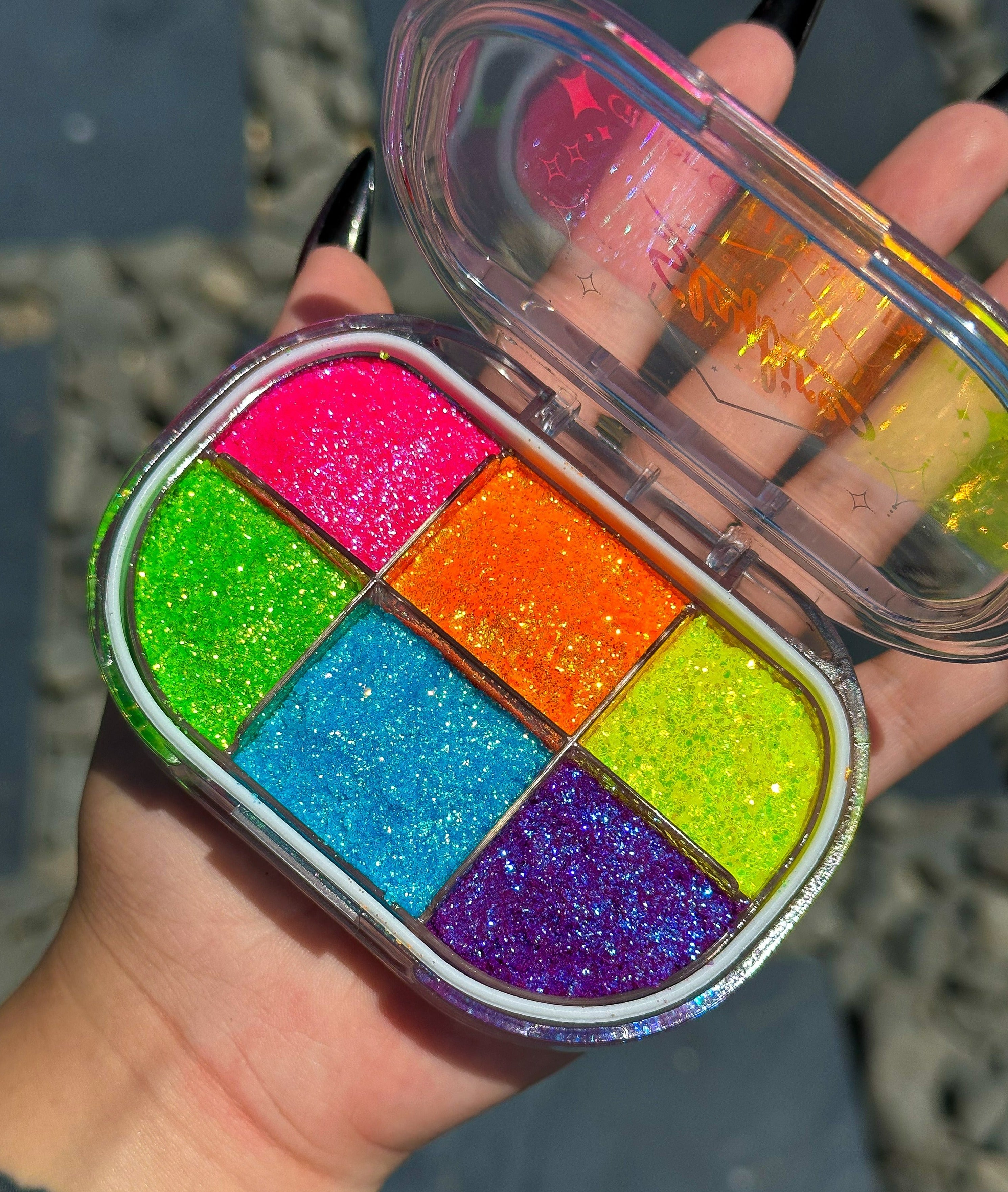 Technocolor - Glitter Gel Pocket Palette