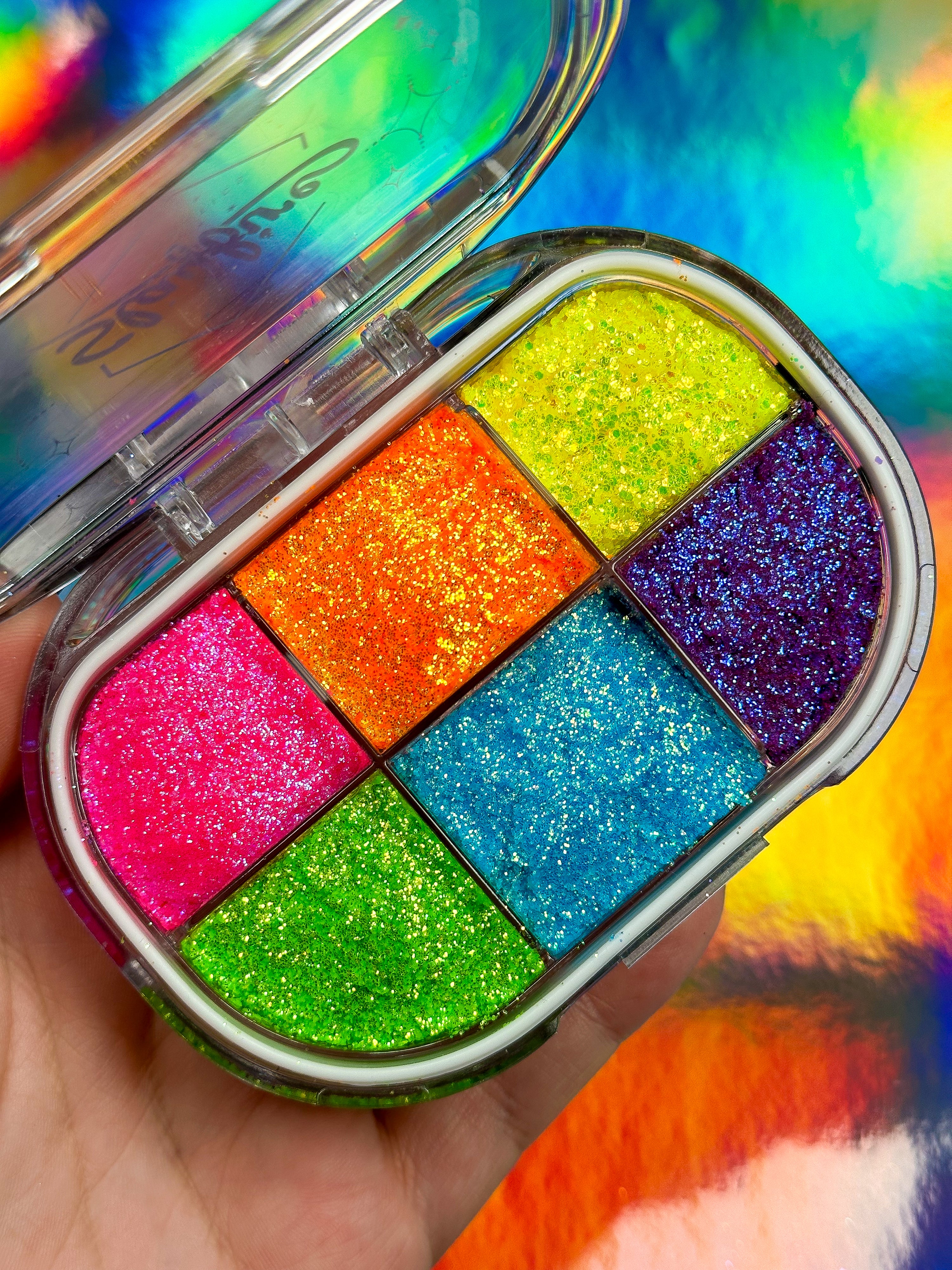 Technocolor - Glitter Gel Pocket Palette