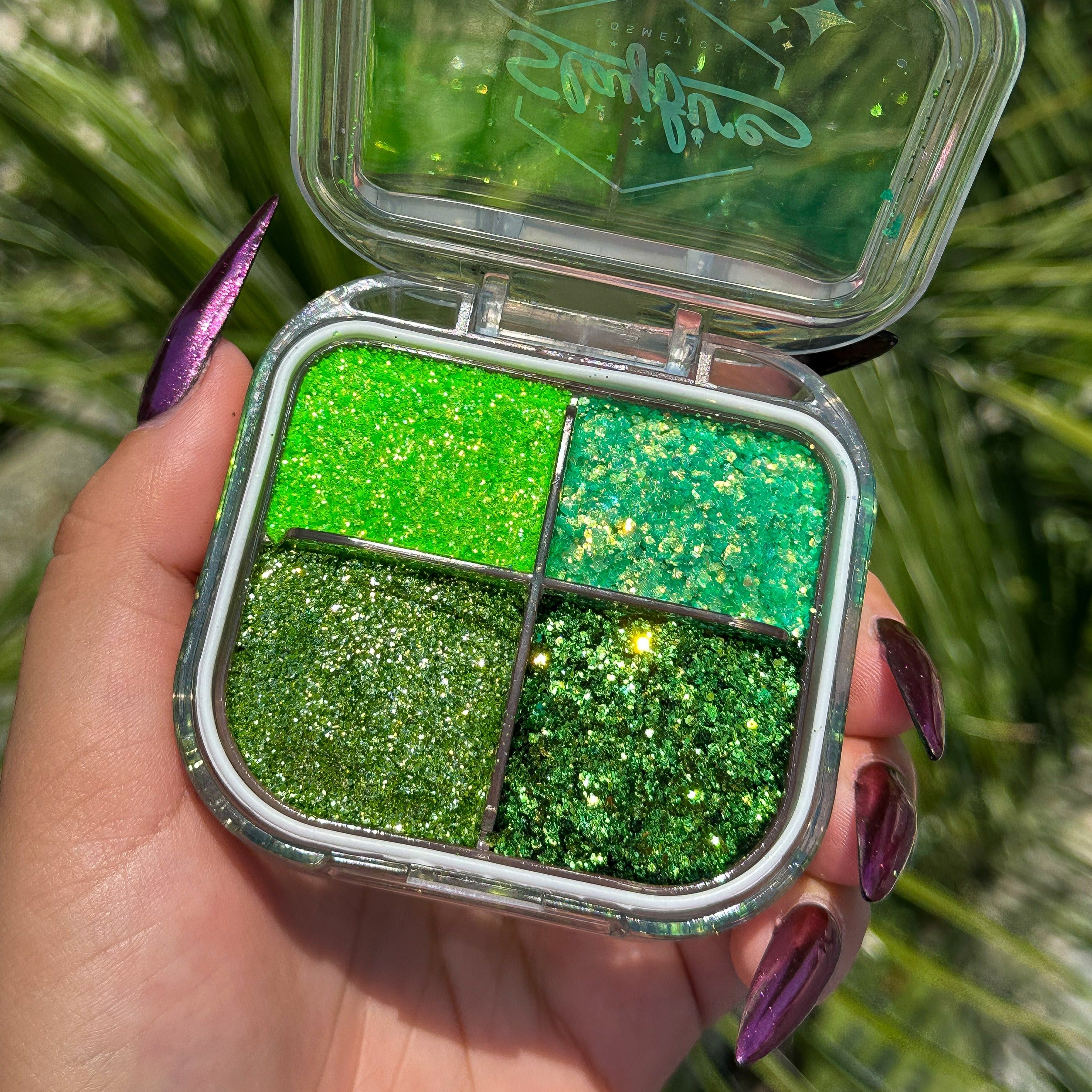 Green Means Glow! - Glitter Gel Pocket Palette