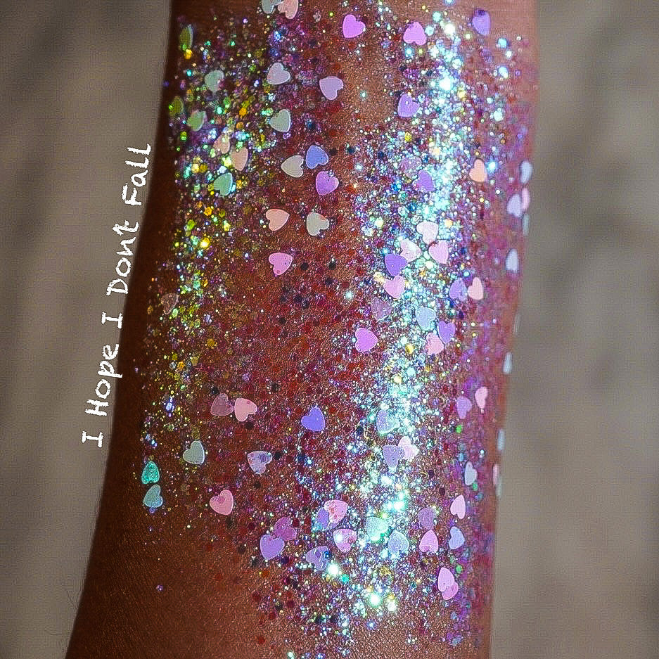 'I Hope I Don't Fall' Glitter Gel by Lillith Van Buren