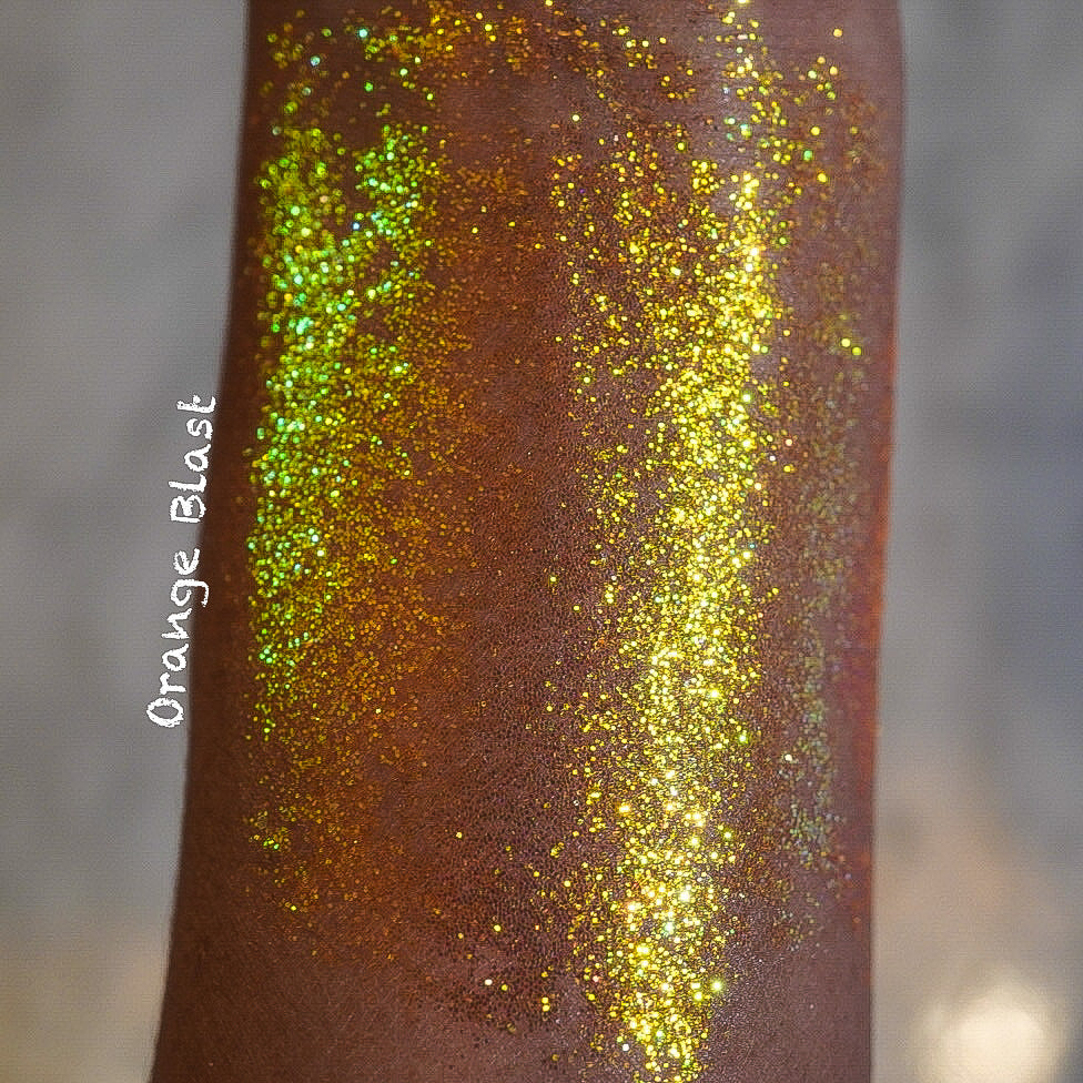 Orange Blast Glitter Gel