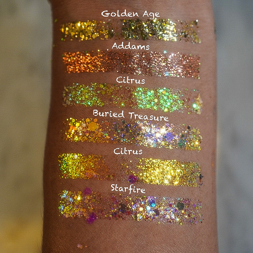 Citrus Glitter Gel