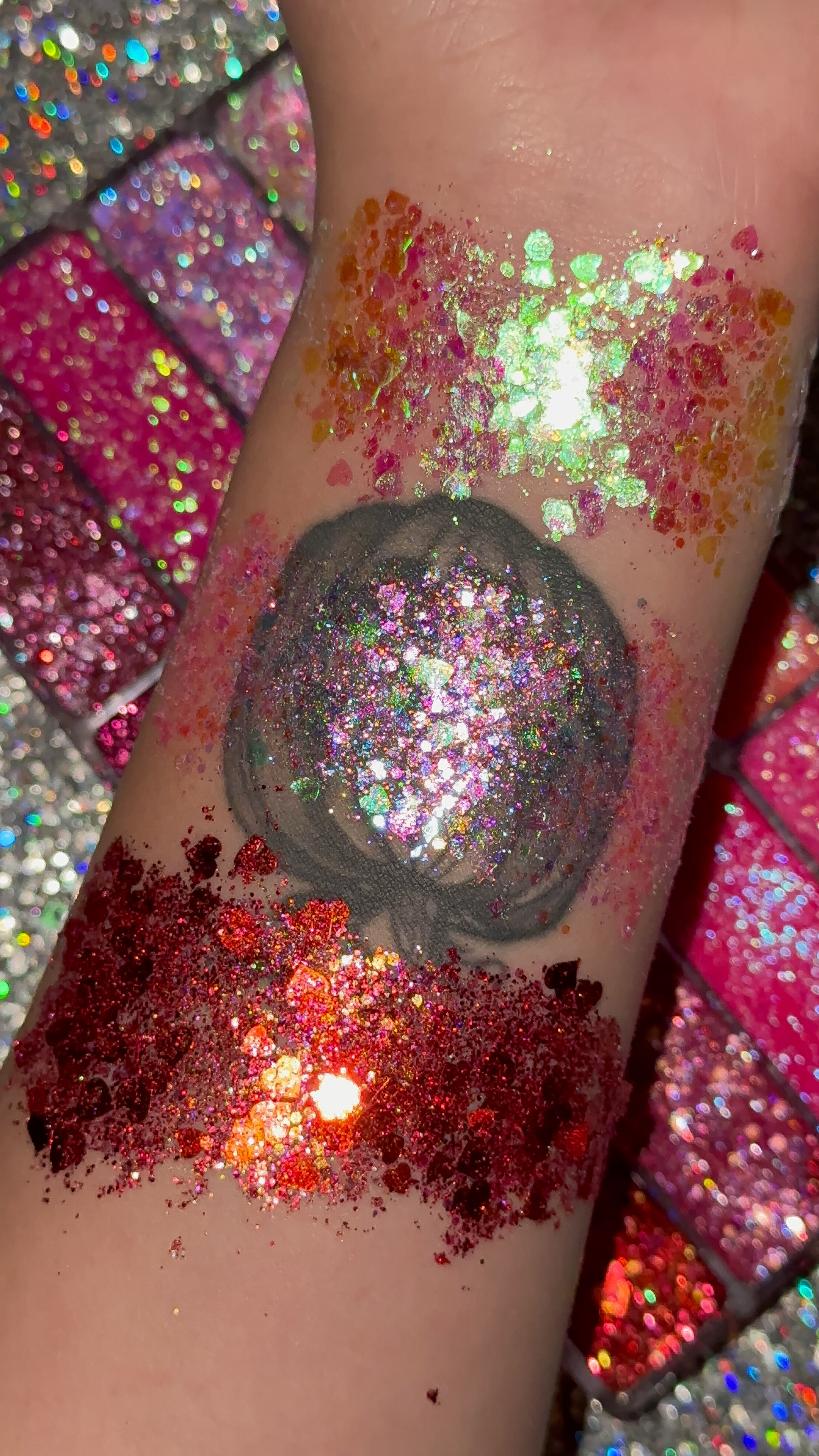 For the Love of Glitter - Valentines Glitter Palette