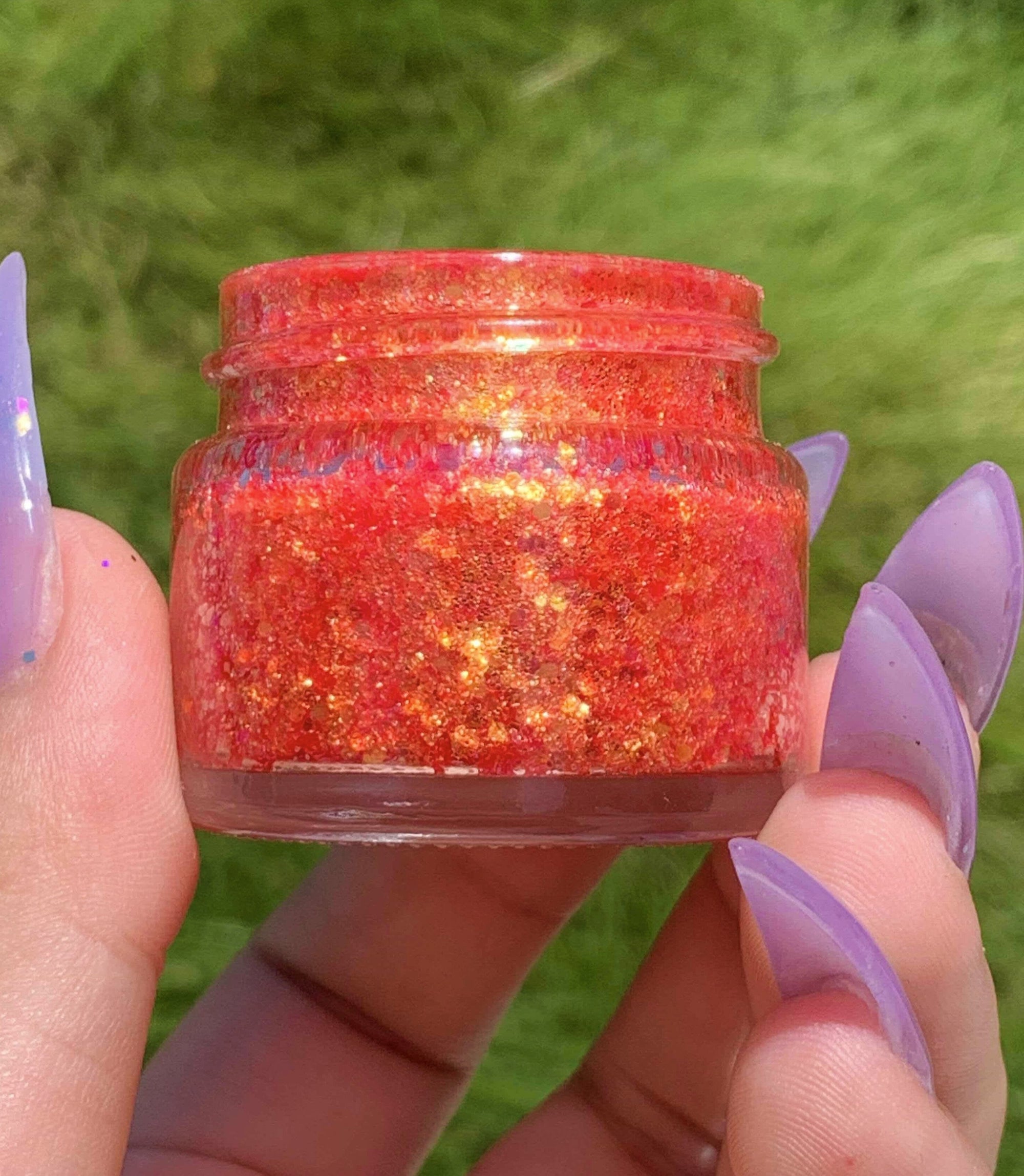 Cherry Bomb Glitter Gel - slayfirecosmetics