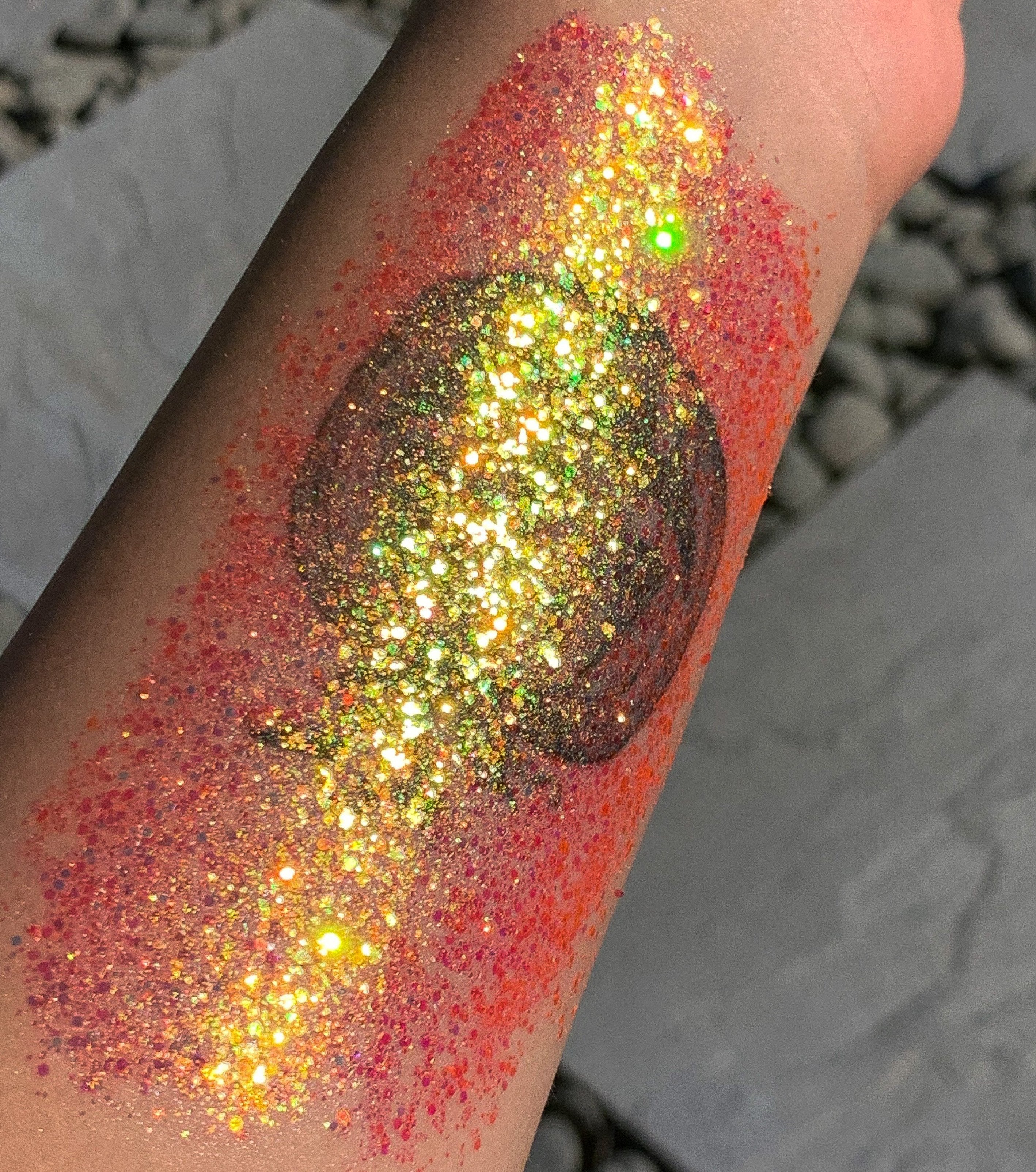 Radioactive Glitter Gel - slayfirecosmetics