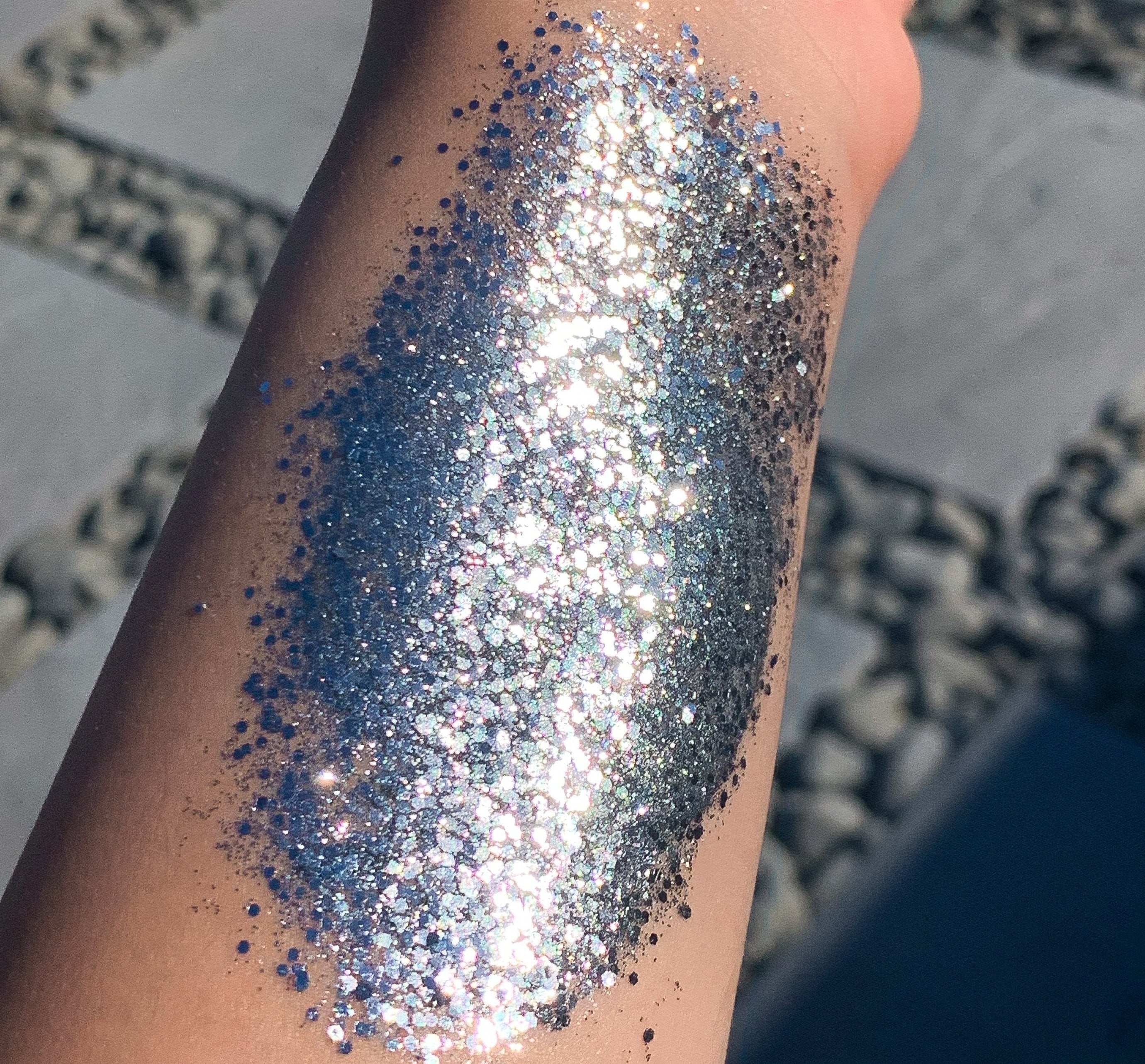 Silver Tongue Glitter Gel - slayfirecosmetics