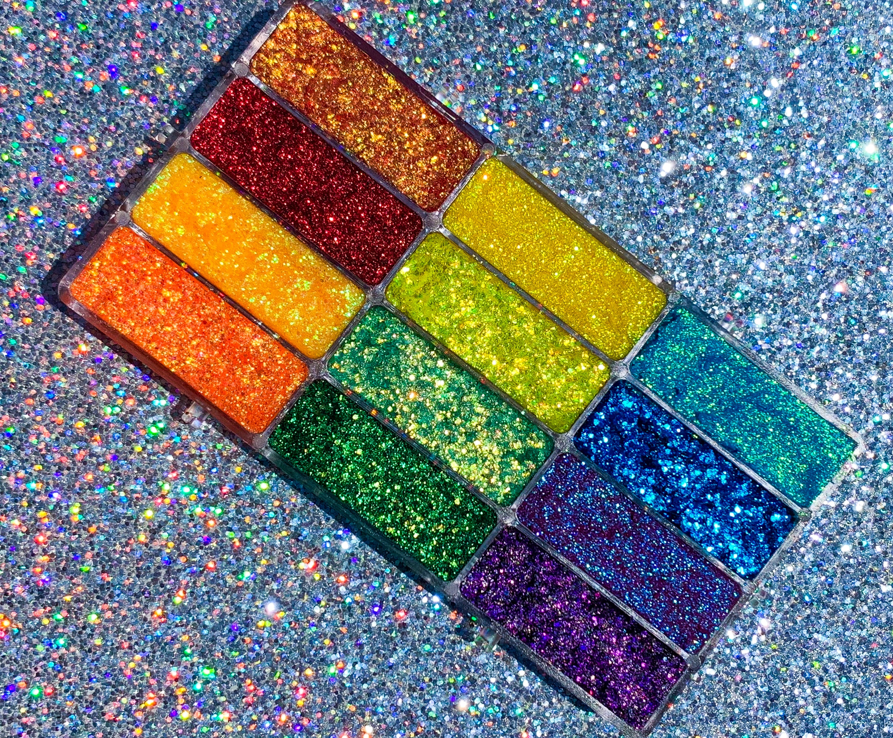 Rainbow Rush Glitter Palette