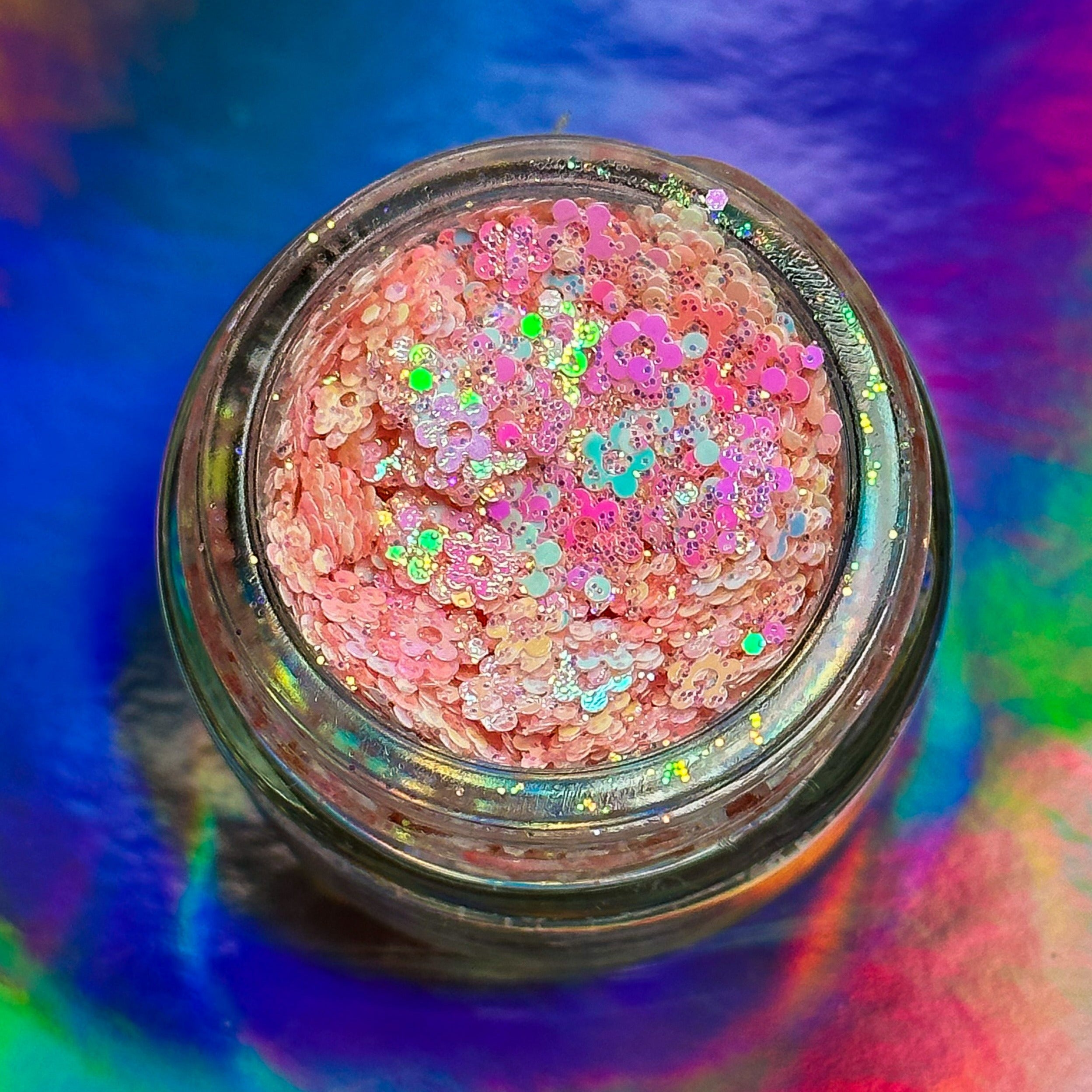 Flower Power Glitter Gel