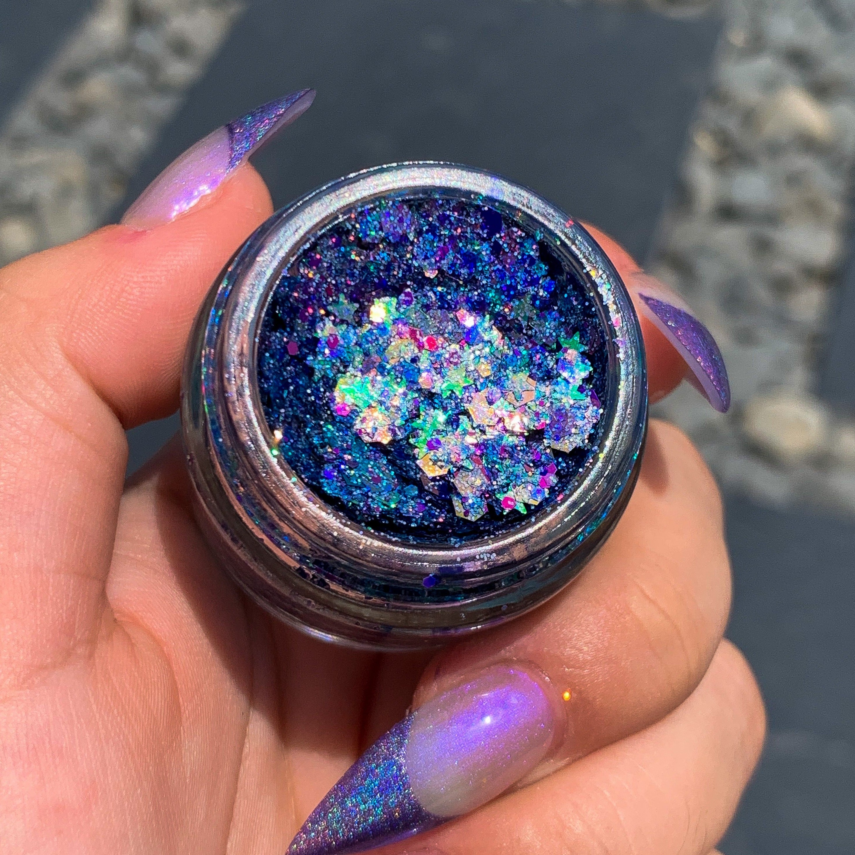 Bubble Beam Glitter Gel