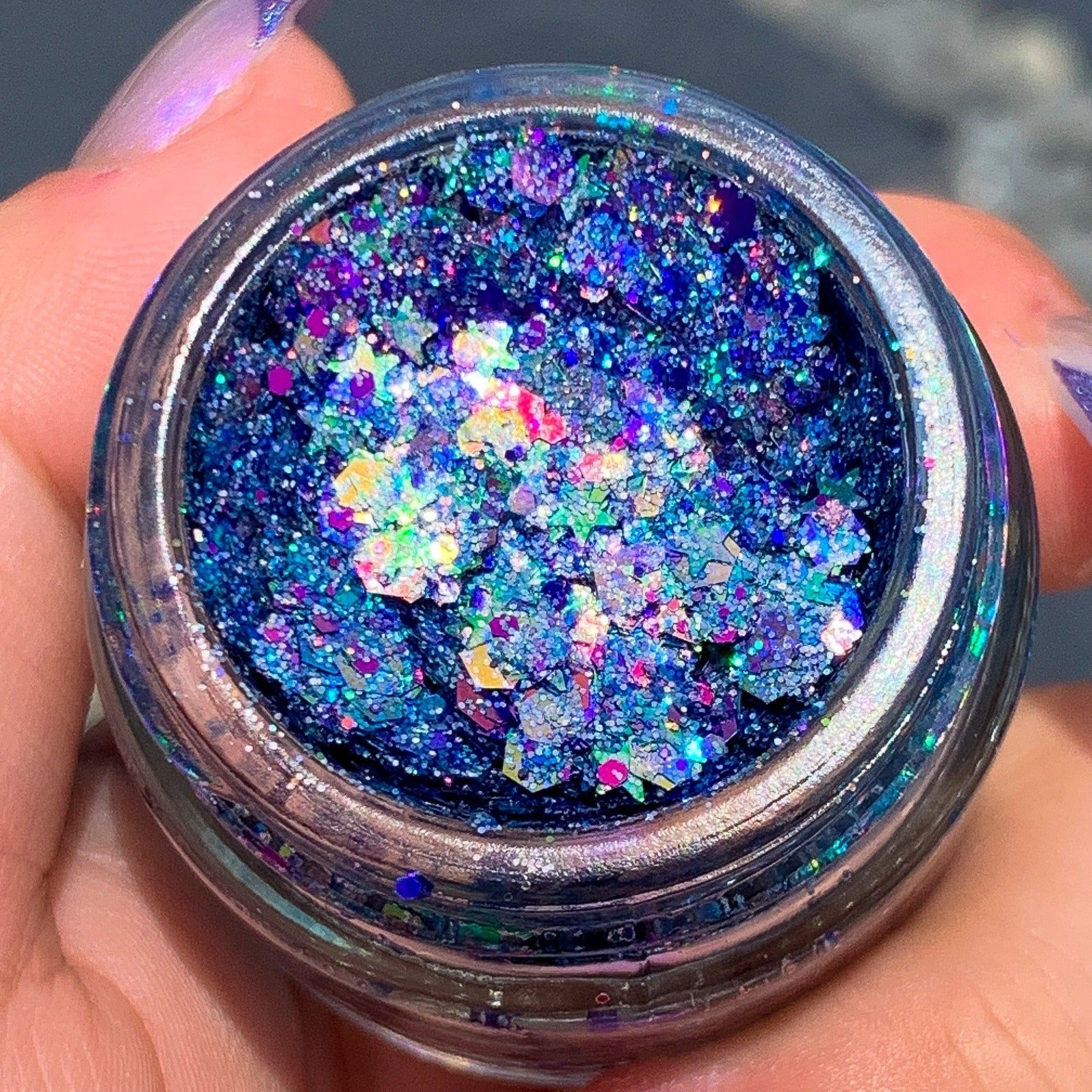 Bubble Beam Glitter Gel