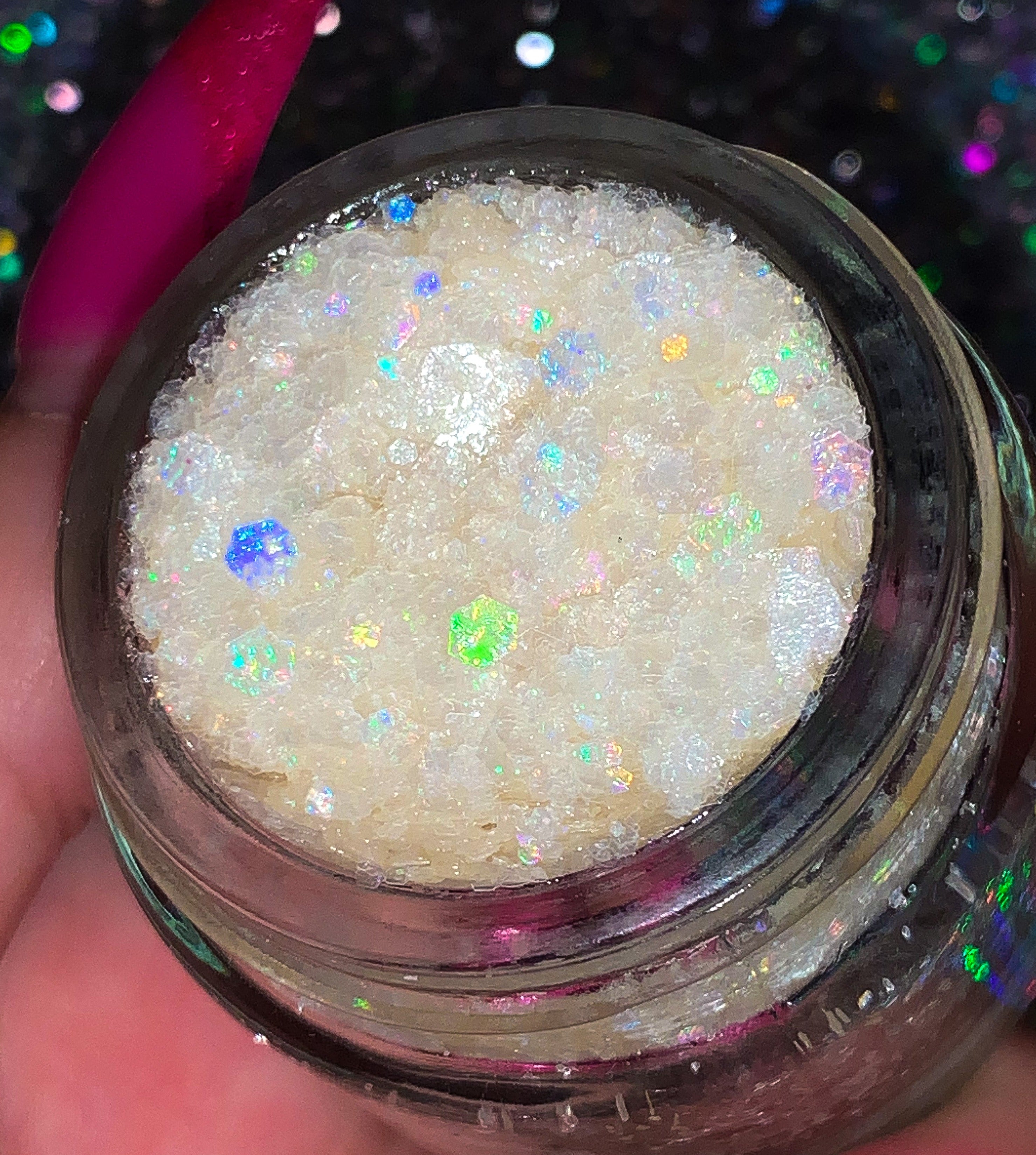 Rainbow Road Glitter Gel