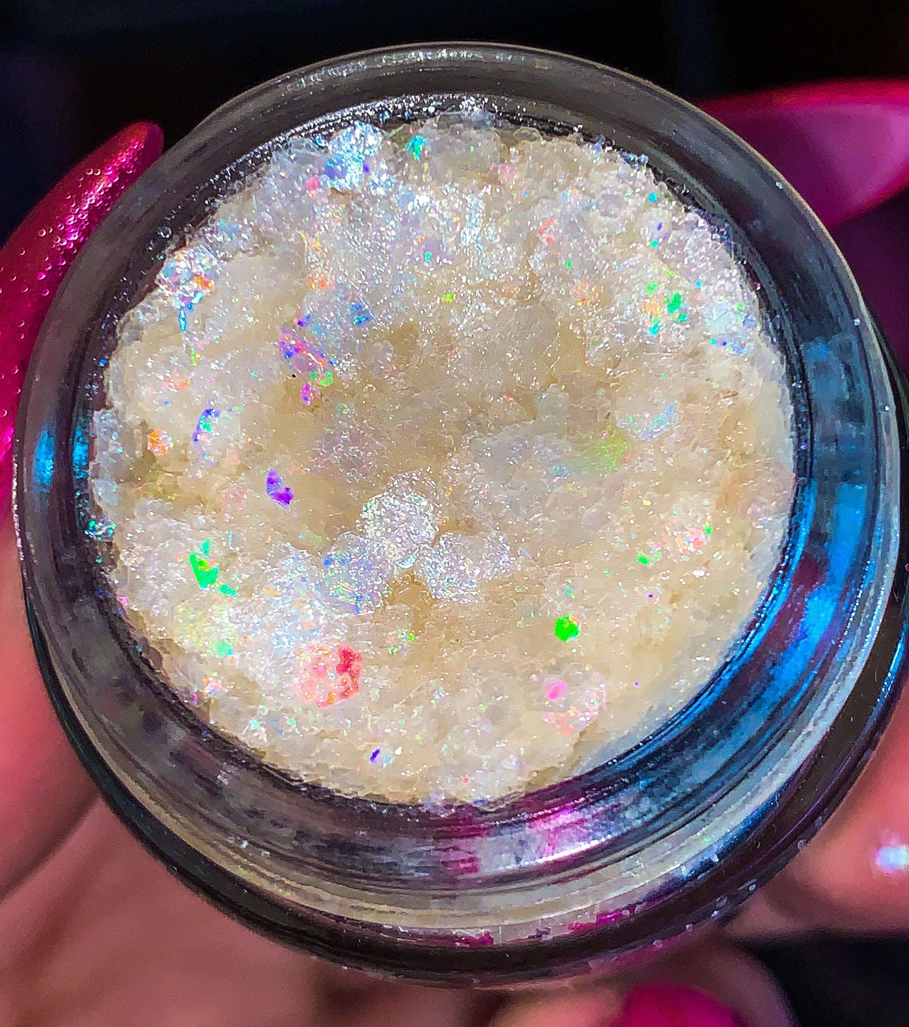 Rainbow Road Glitter Gel