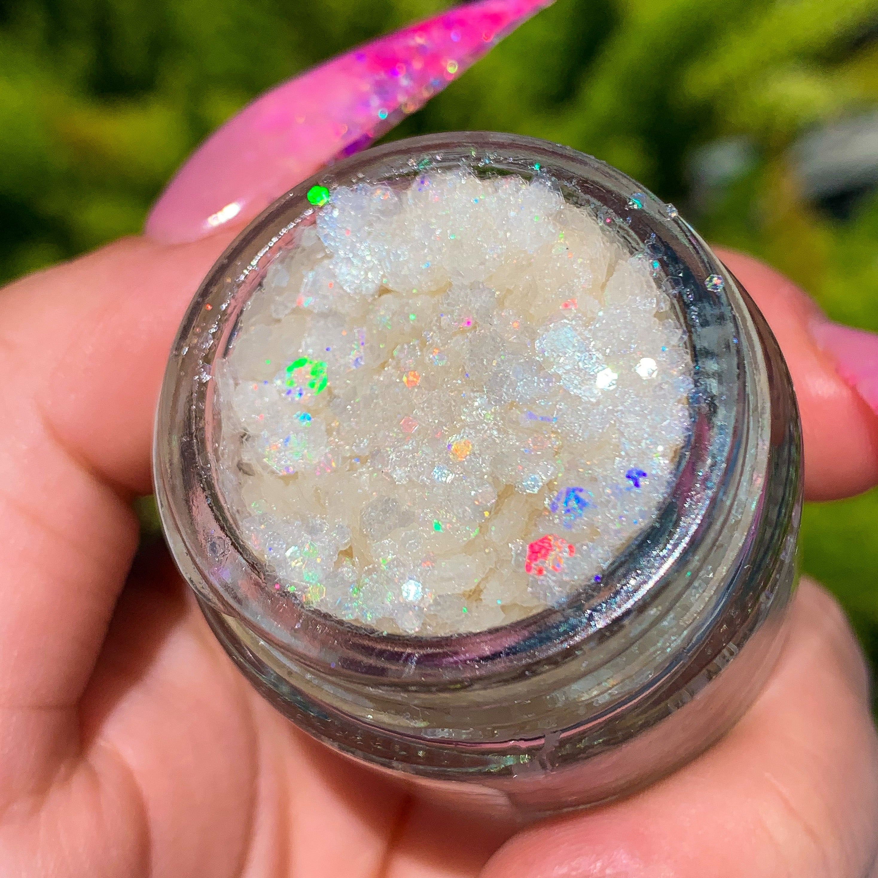 Rainbow Road Glitter Gel