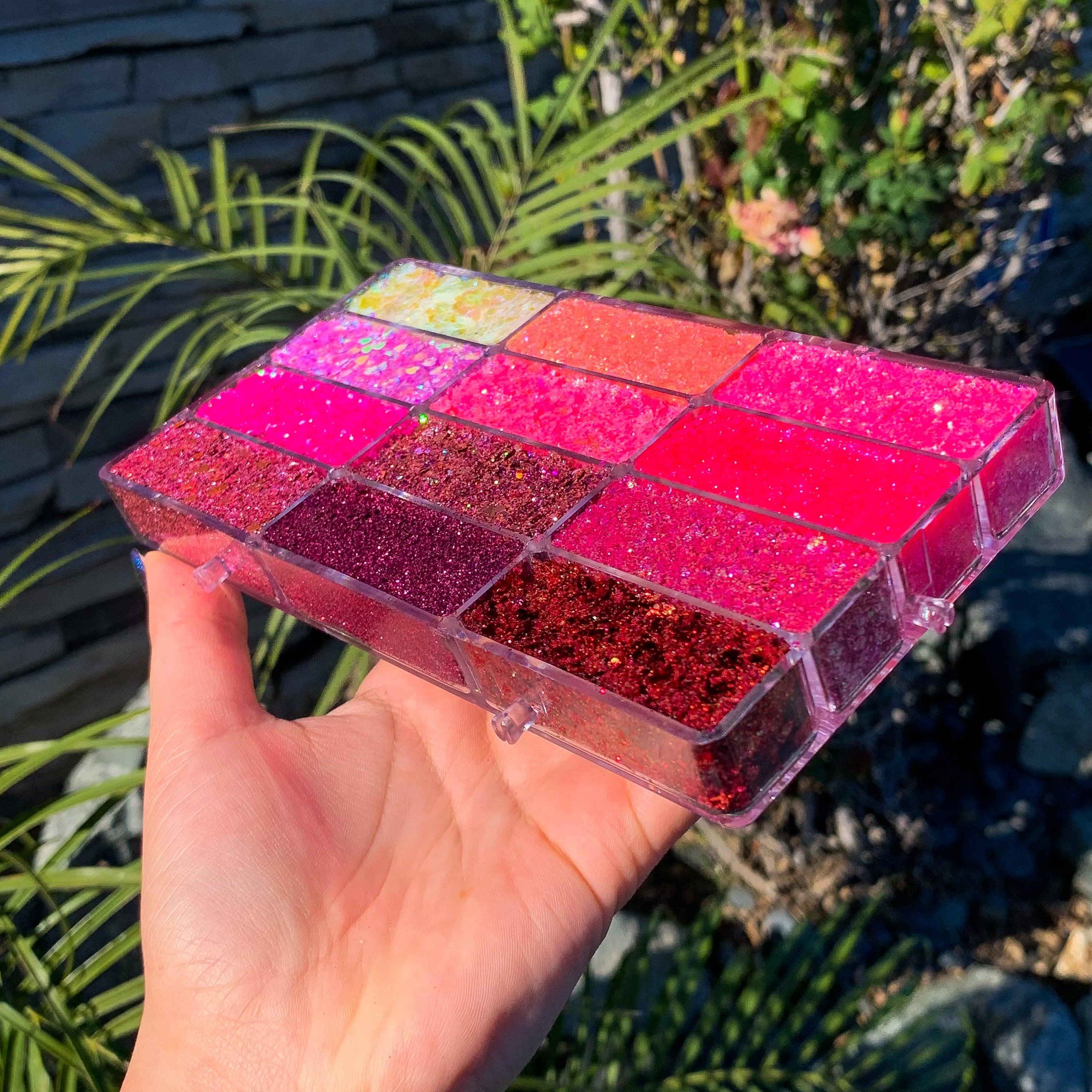 For the Love of Glitter - Valentines Glitter Palette