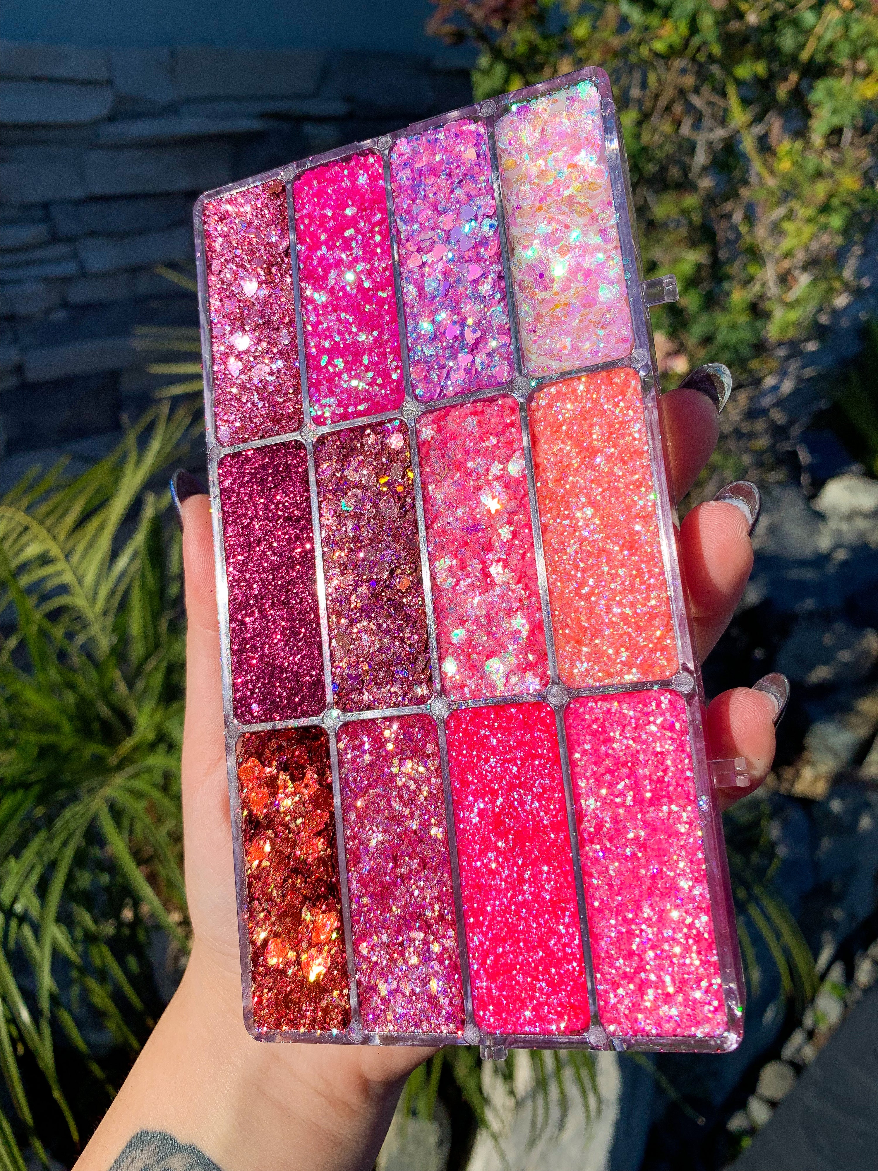 For the Love of Glitter - Valentines Glitter Palette