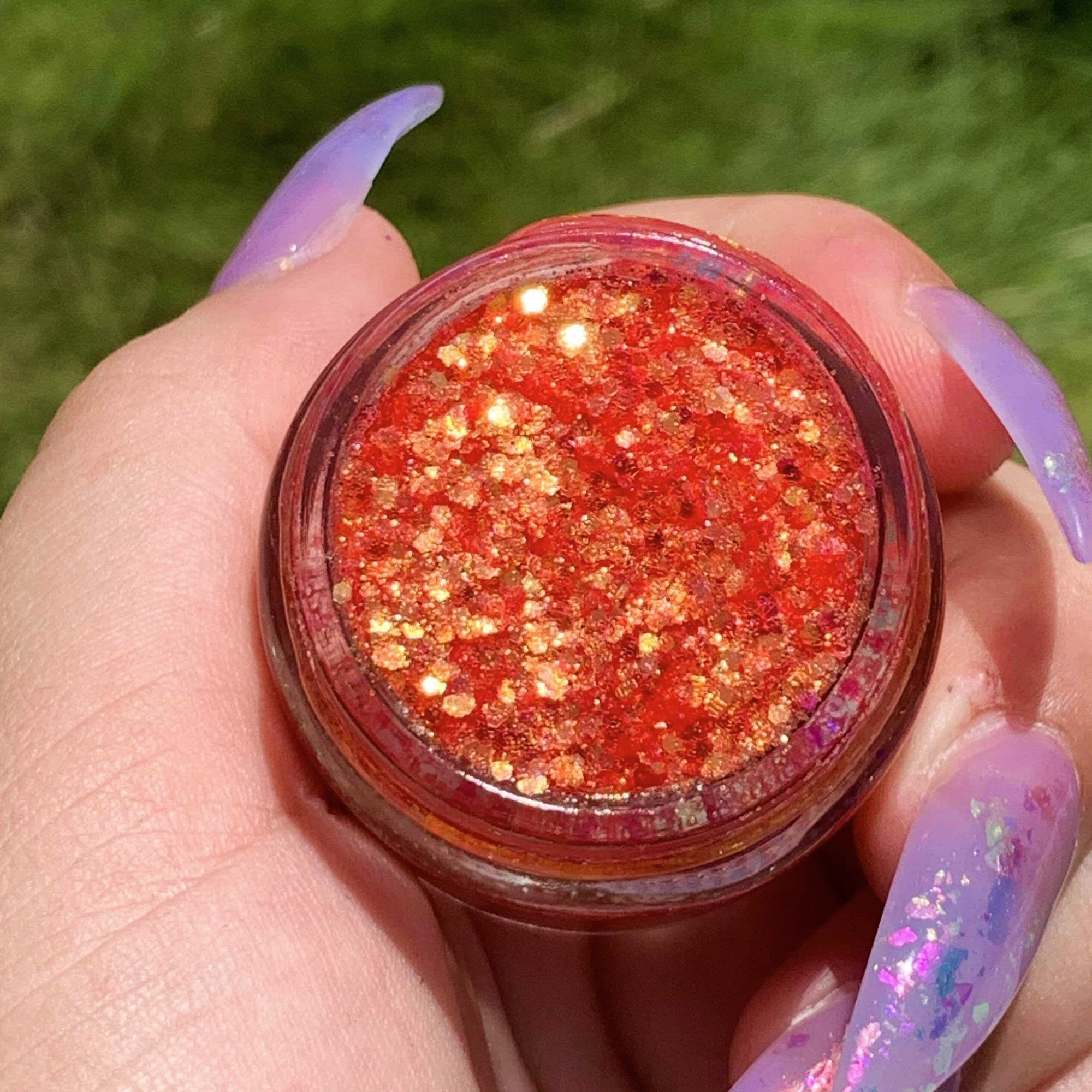 Cherry Bomb Glitter Gel - slayfirecosmetics