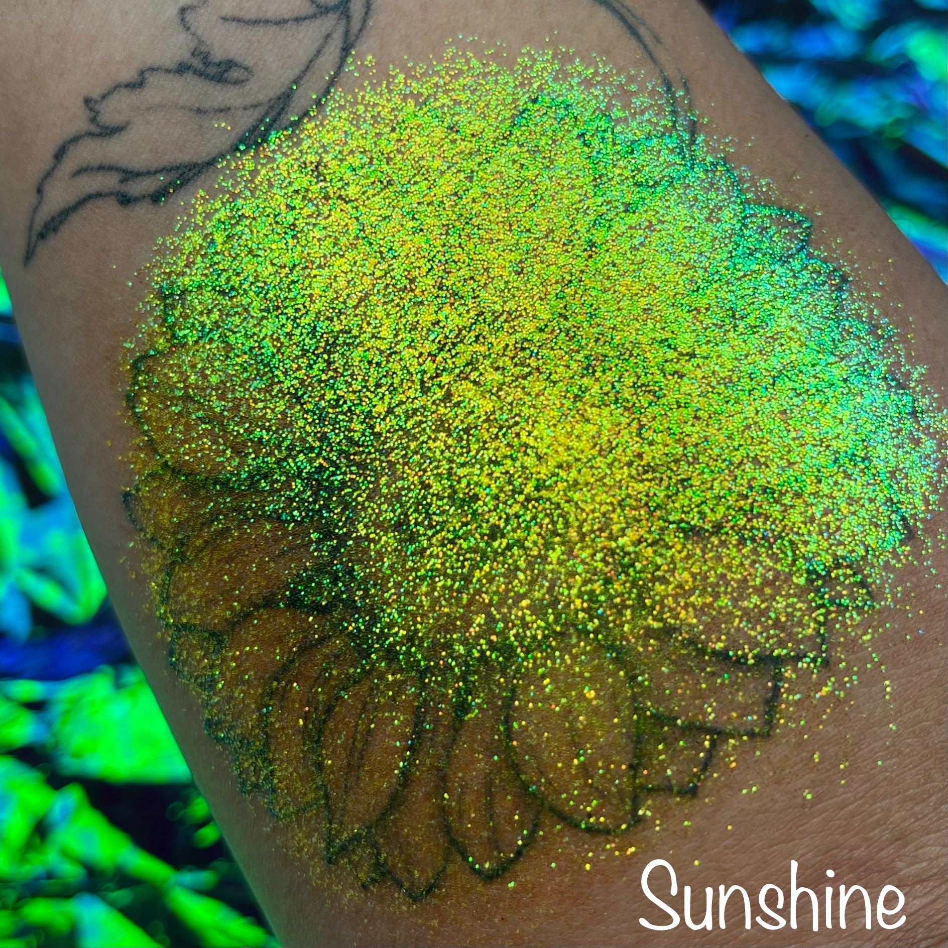 Sunshine Glitter Gel