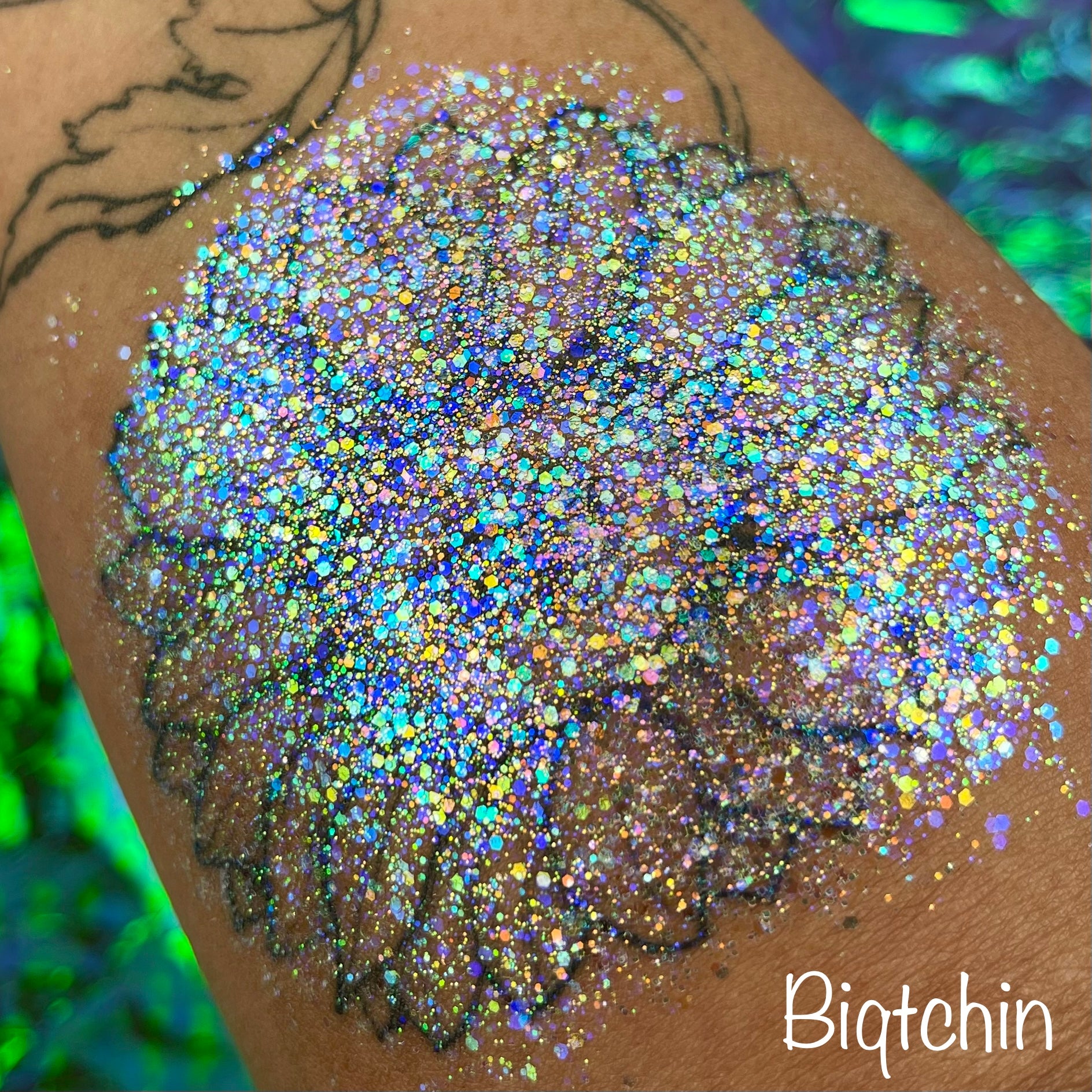 Biqtchin' Glitter Gel